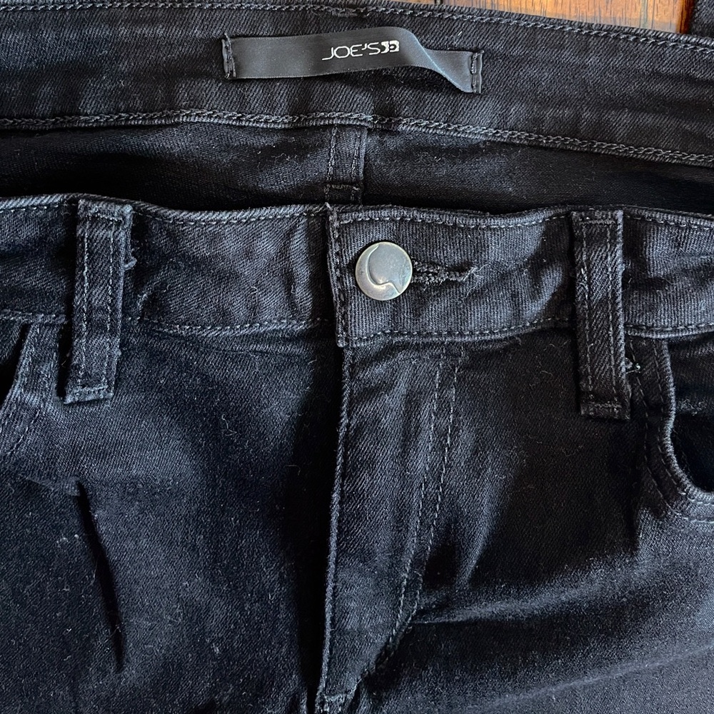 Joe's Visionaire Felicia Black Skinny Jeans Size 32 - Picture 3 of 5